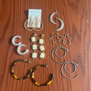 Bundle of Earrings | Silver & Gold